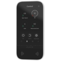 AJAX | Bedienteil | Touchscreen | Autorisierung per Tag +...