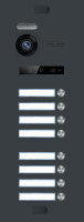 BALTER EVO Video Türsprechanlage 2-Draht BUS für 8-Familienhaus