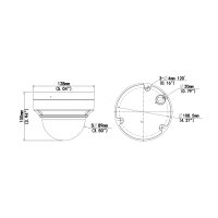 BALTER X ECO 4.0MP Vandalensichere IP Dome-Kamera, 2.8-12mm AF Motorzoom, Nachtsicht 40m, WDR 120dB